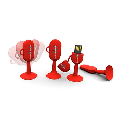 Silicone Multi-function Silly USB Drive