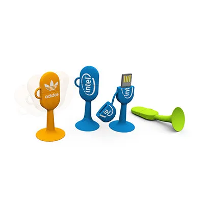 Silicone Multi-function Silly USB Drive