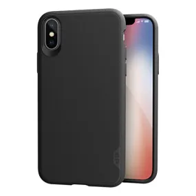 Silk iPhone X/XS Grip Case - Kung Fu Grip [Lightweight Protective Base Grip Slim Cover] - Black Tie Affiar