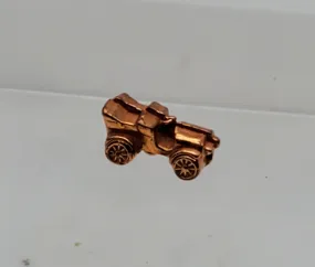 Solid Copper Antique Automobile Game Piece