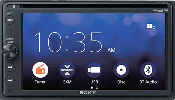 Sony 6.4" DVD Receiver With Apple CarPlay And Android Auto - XAV-AX210