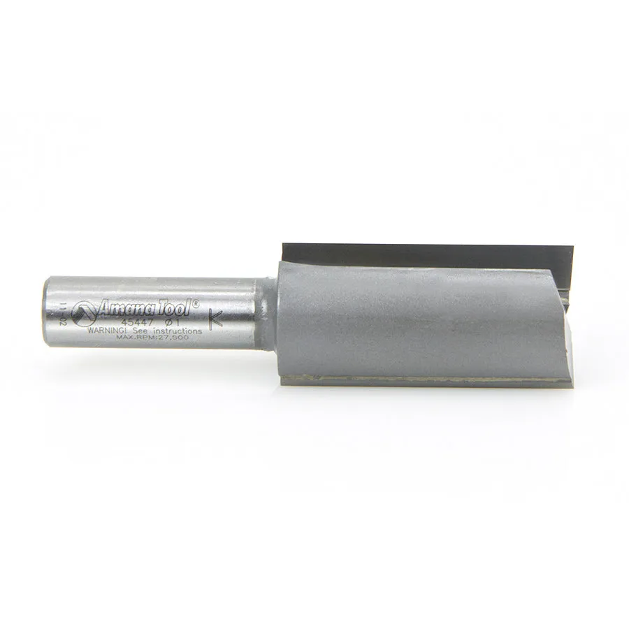 Straight Plunge Router Bit | 2 Flute | Various Dia x 2" x 1⁄2 Shank | 45447 | 738685854471