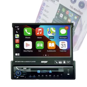 Targa TID-MAN700 7 Inch Multimedia Manual In-Dash System With Apple Carplay & Android Auto