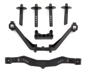 Team Associated SC6.1 Body Mounts, front and rear (ASS71123)