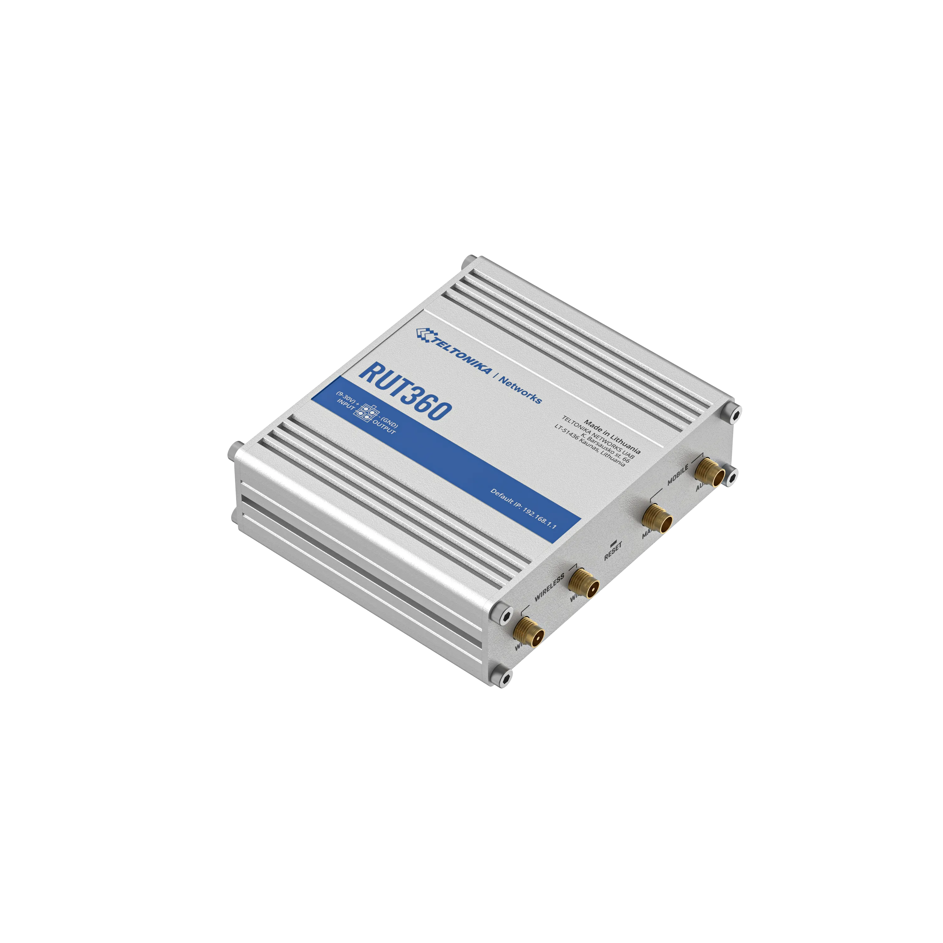 Teltonika RUT360 LTE Cat 6 Industrial Cellular Router