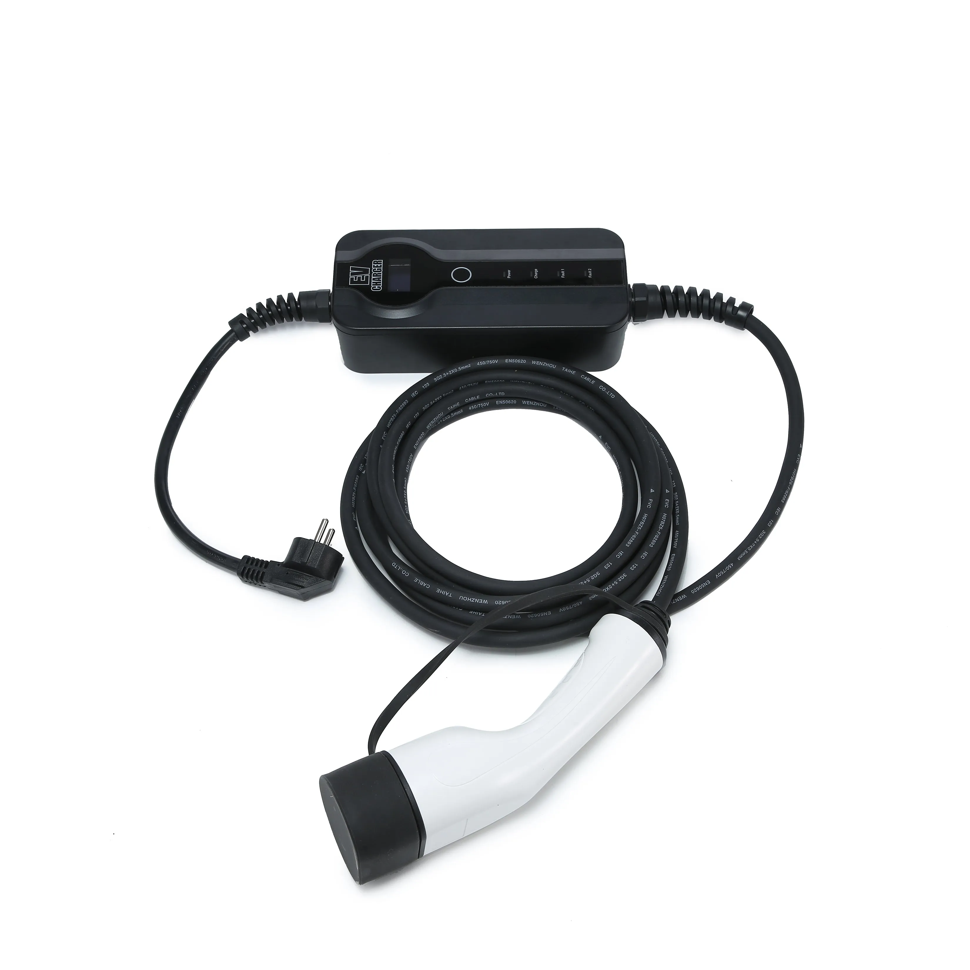 TESERY Portable Type 2 Mennekes EV Charger Europlug|32ft