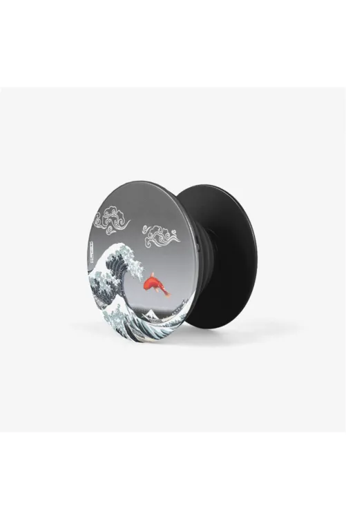 The Great Wave Off Kanagawa Collapsible Grip & Stand for Phones and Tablets