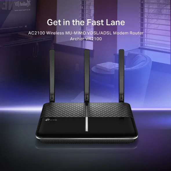 Tp-Link Ac2100 Wireless Mu-Mimo Vdsl/Adsl Modem Router