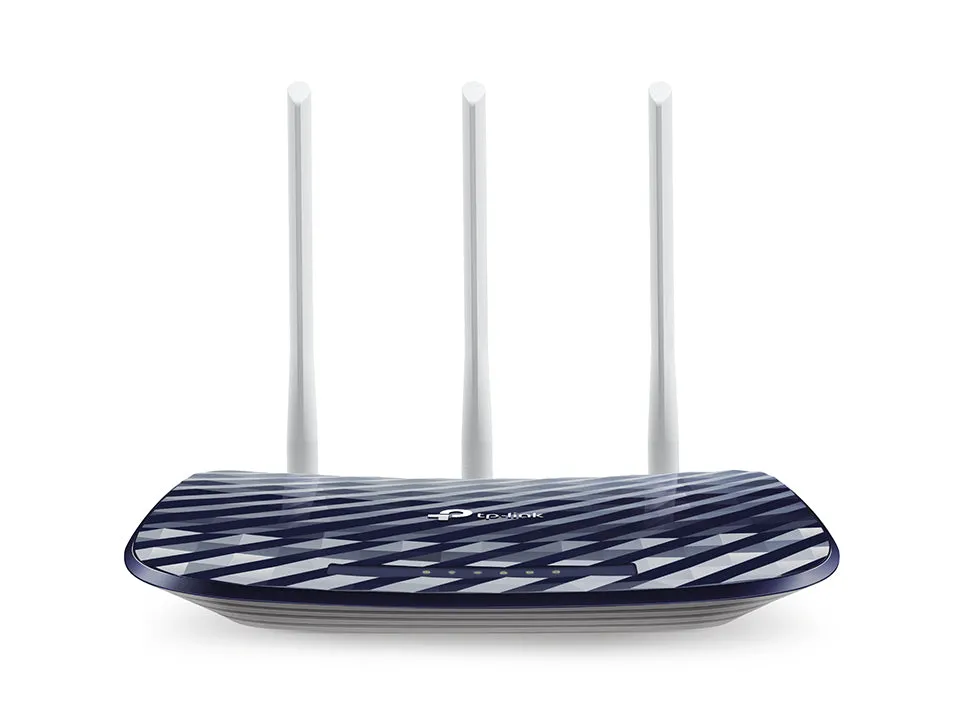 TP-Link AC750 Wireless Dual Band Router (Archer C20) , 2.4GHz 300Mbps   5GHz 433Mbps, 3 External Antennas (Archer C20) Black | AC750 Wireless Dual Band Router (ARCHER C20)