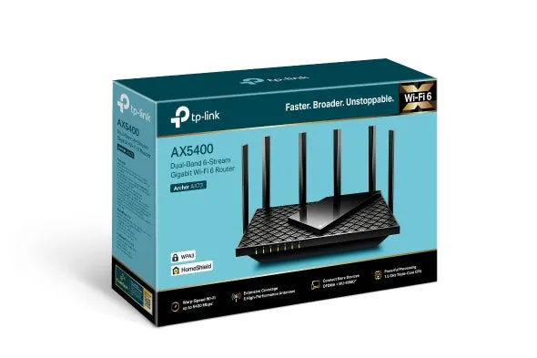 TP-Link Archer AX72/AX73 AX5400 Ultimate Wi-Fi Coverage Next-Gen Wi-Fi 6 Router