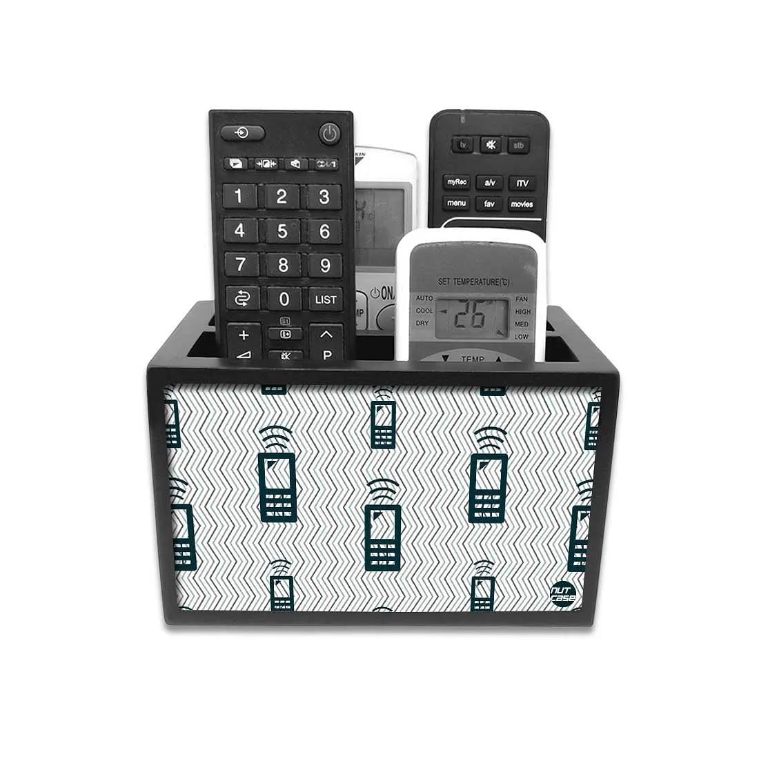 Trendy Remote Control Caddy For TV / AC Remotes -  Cell Phone Signal