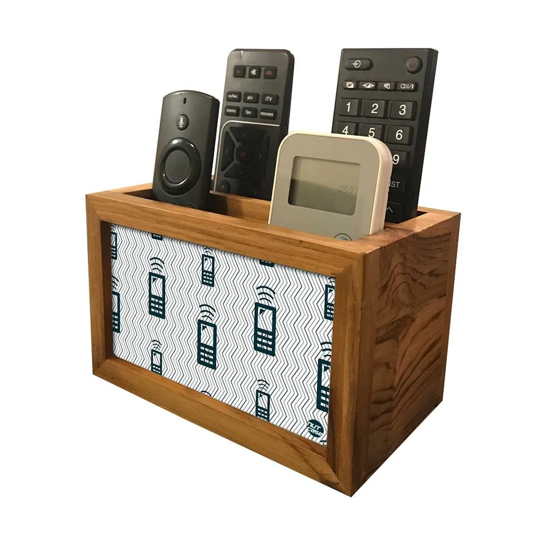 Trendy Remote Control Caddy For TV / AC Remotes -  Cell Phone Signal