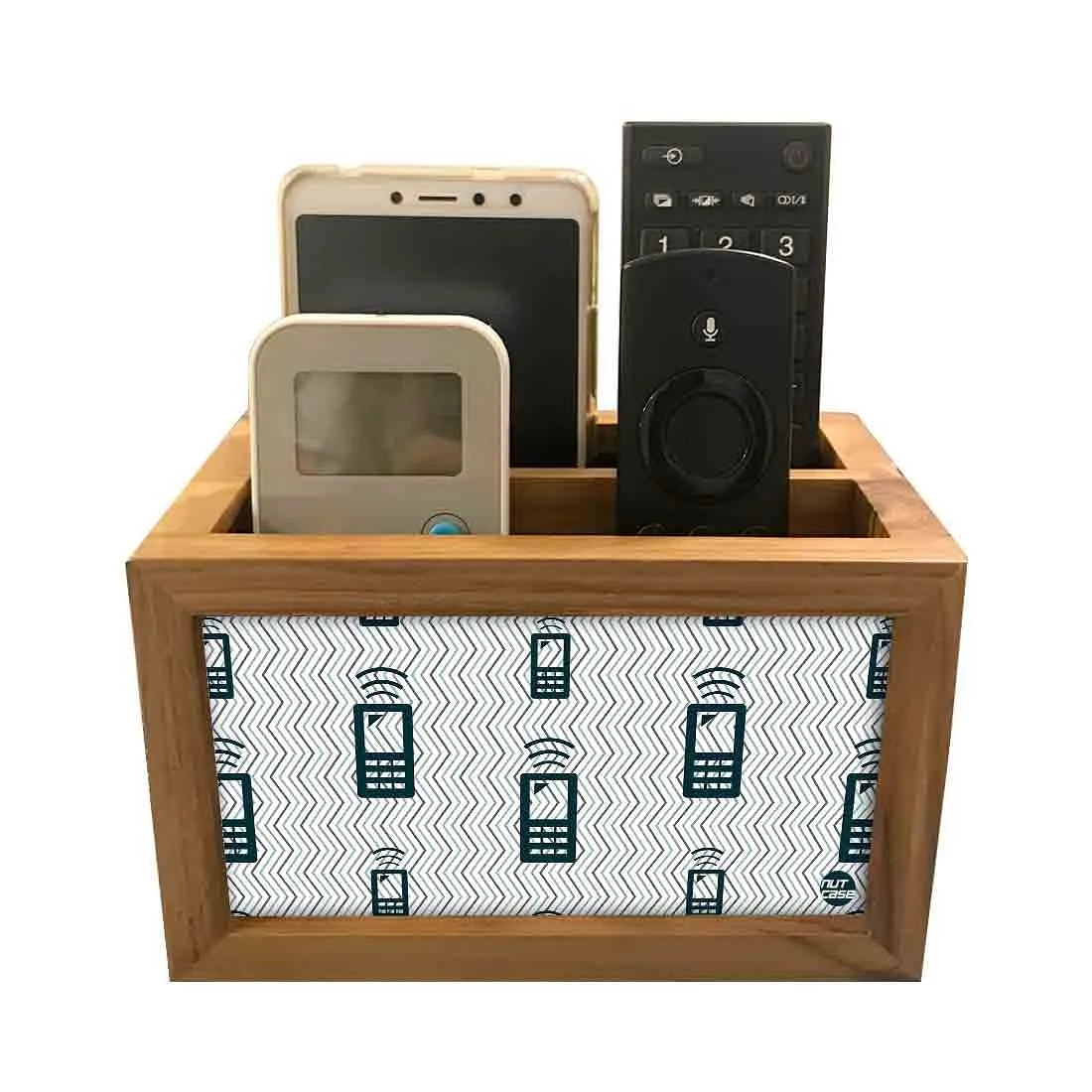 Trendy Remote Control Caddy For TV / AC Remotes -  Cell Phone Signal