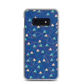 Triangular Candied Blue Samsung Case