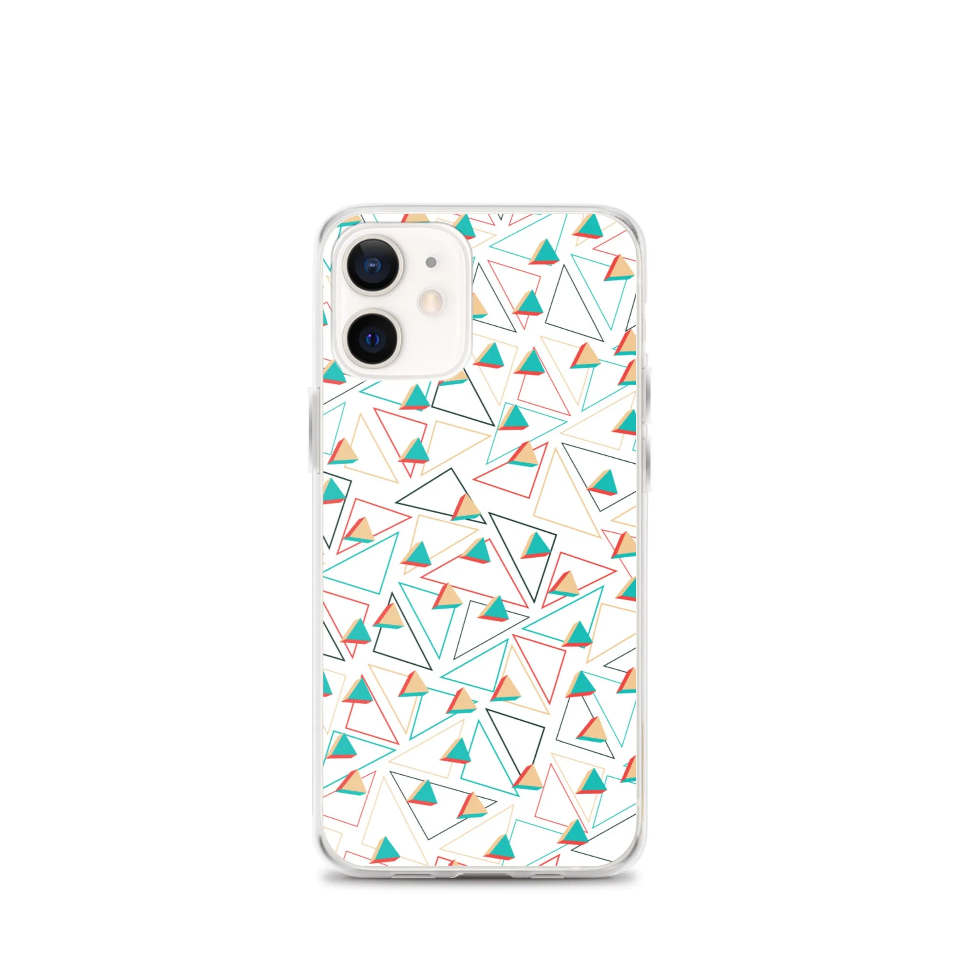 Triangular Candied White iPhone Case