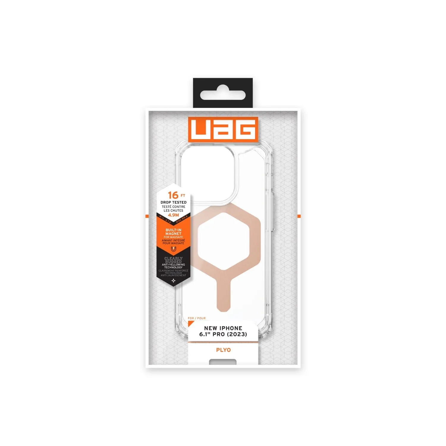 UAG Plyo MagSafe Case - Apple iPhone 15 Pro - UAG-I15PR-MPLYG