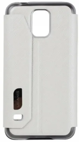 USAMS Touch Folio Case for Samsung Galaxy S5 G900 - White