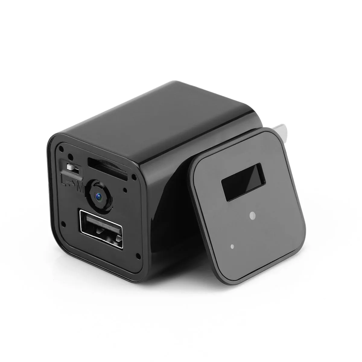 USB Charger and HD 1080p Hidden Spy Camera for Home Security