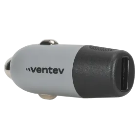 Ventev 12W USB-A Car Charger Gray by Ventev