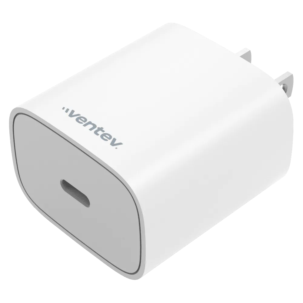 Ventev 30W ULTRAFAST USB C Universal Wall Charger White by Ventev