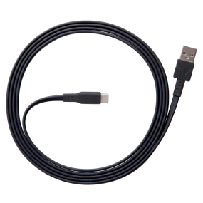 Ventev Chargesync Flat USB A to USB C Cable 6ft by Ventev