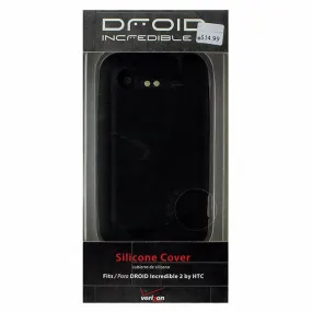 Verizon Silicone Cover for HTC DROID Incredible 2 - Black