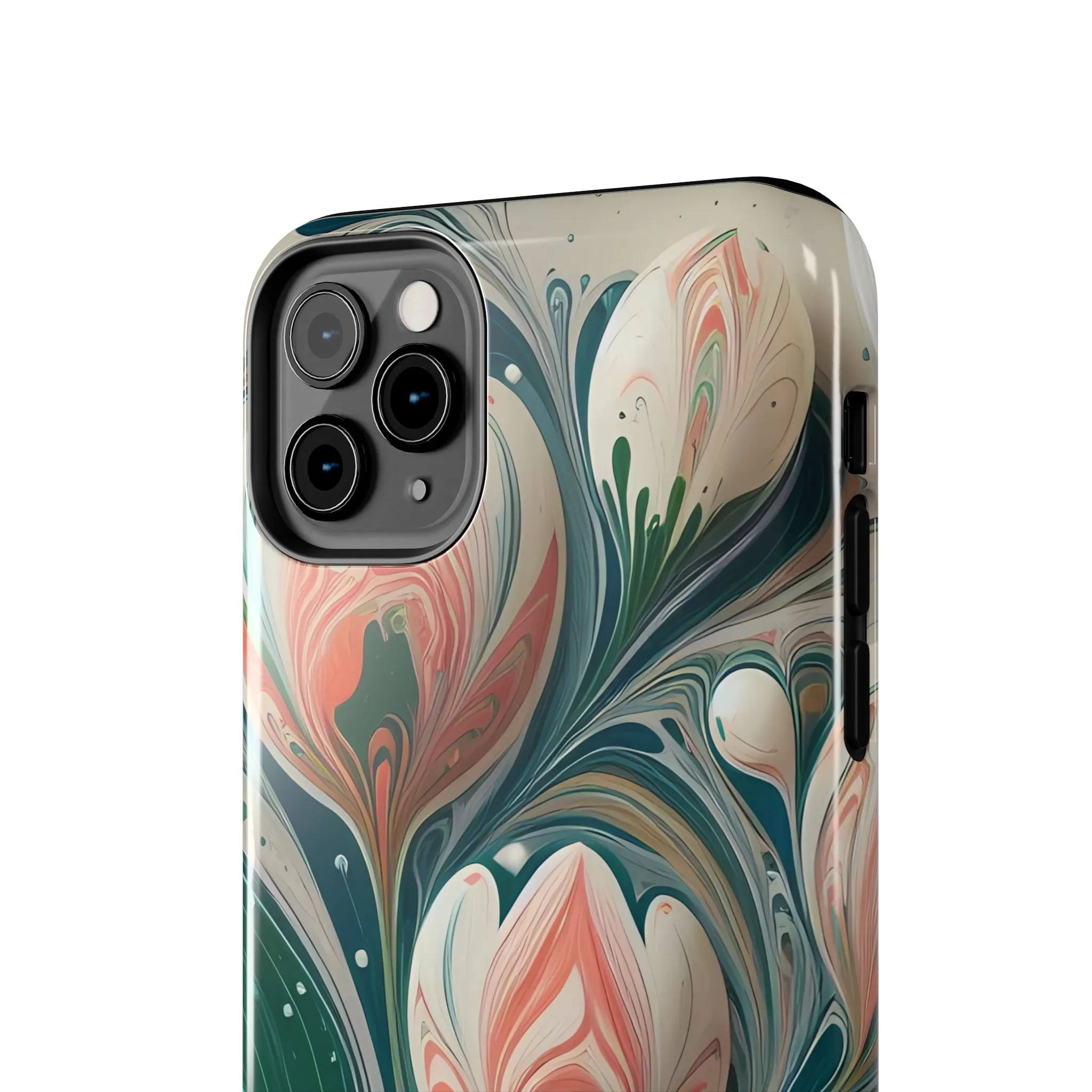 Vibrant Floral Tough Phone Cases - Durable Protection with Artistic Design