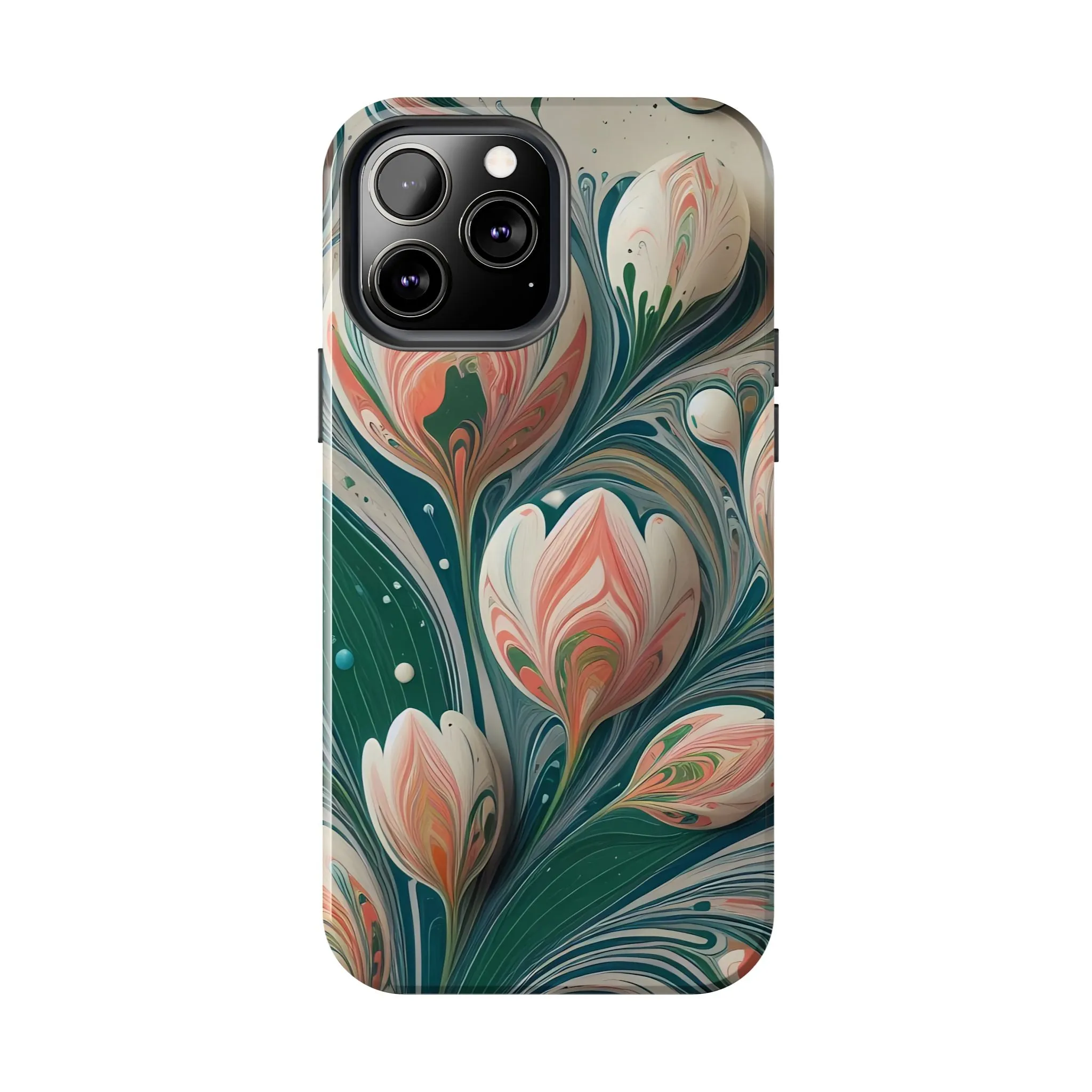 Vibrant Floral Tough Phone Cases - Durable Protection with Artistic Design