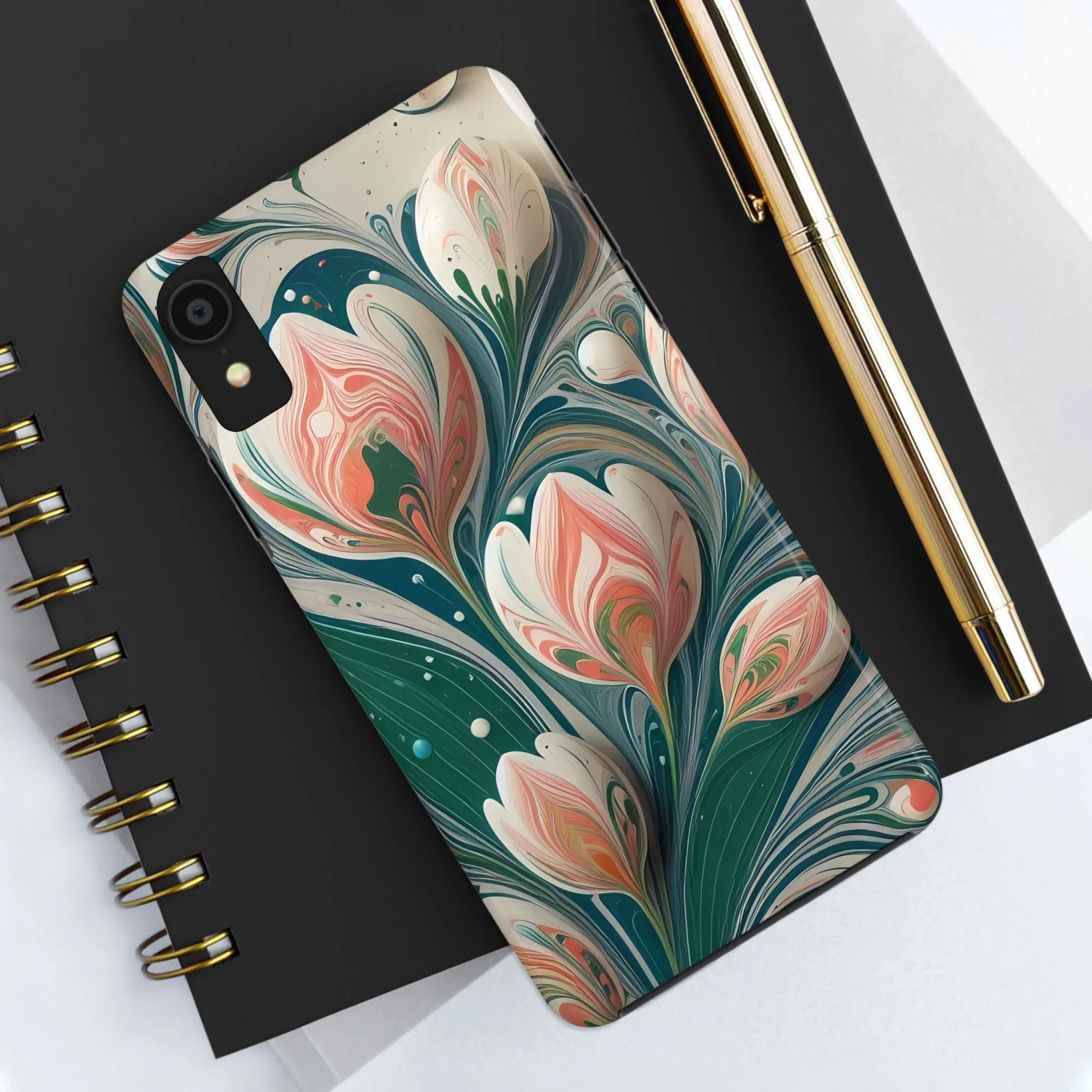 Vibrant Floral Tough Phone Cases - Durable Protection with Artistic Design