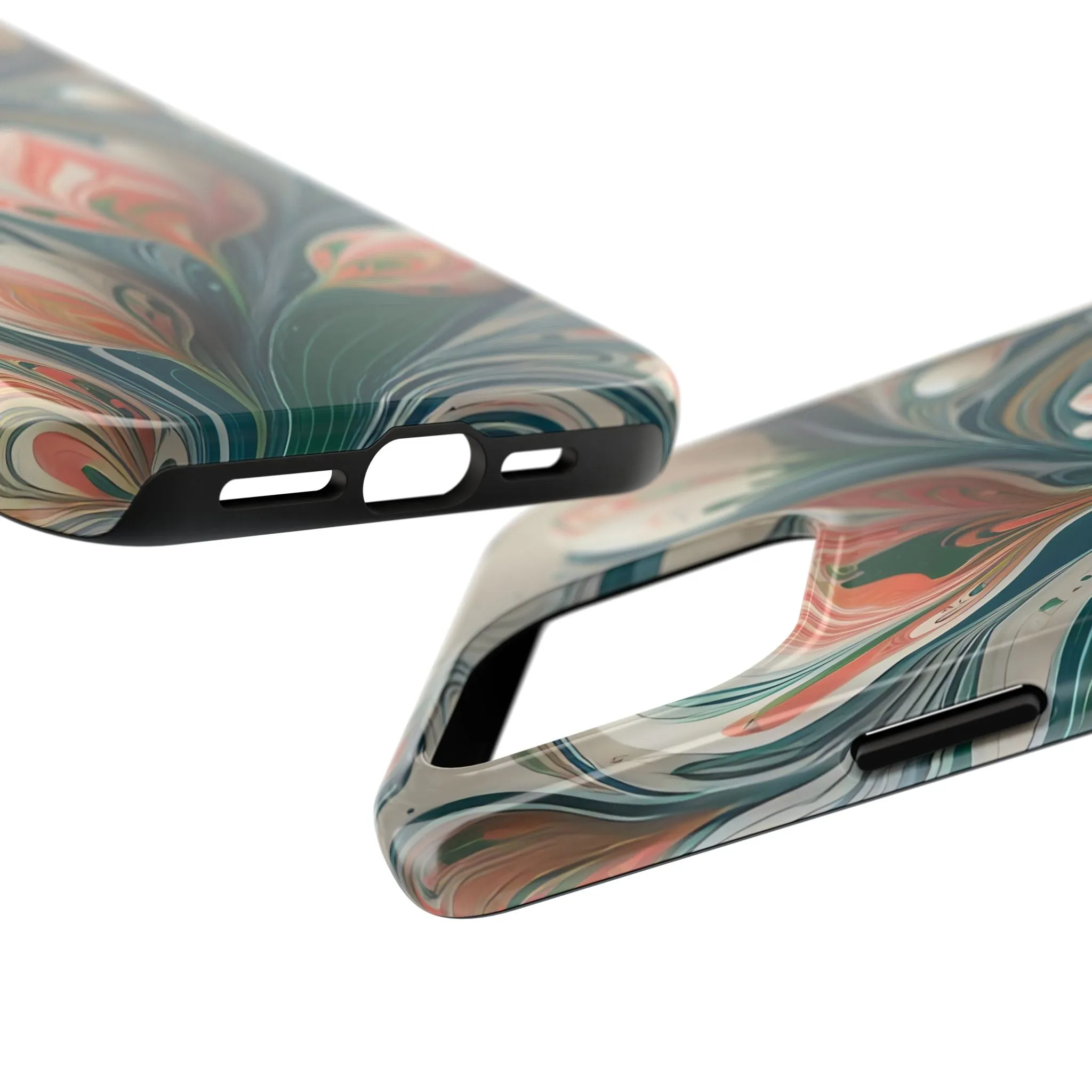 Vibrant Floral Tough Phone Cases - Durable Protection with Artistic Design