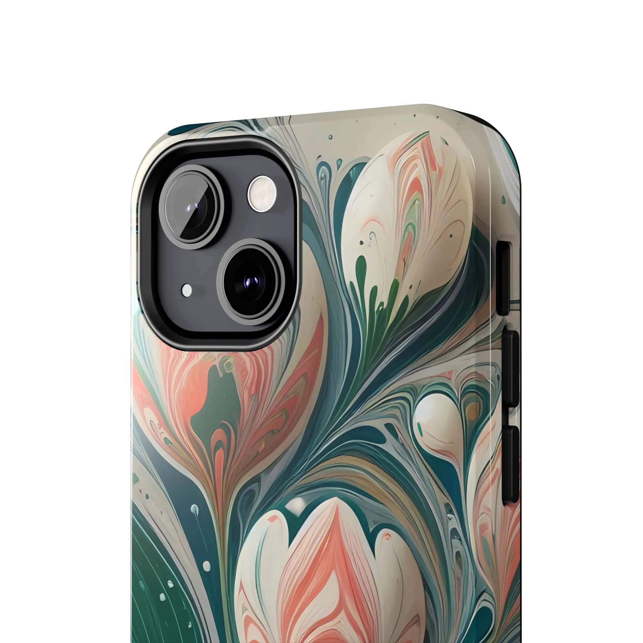 Vibrant Floral Tough Phone Cases - Durable Protection with Artistic Design