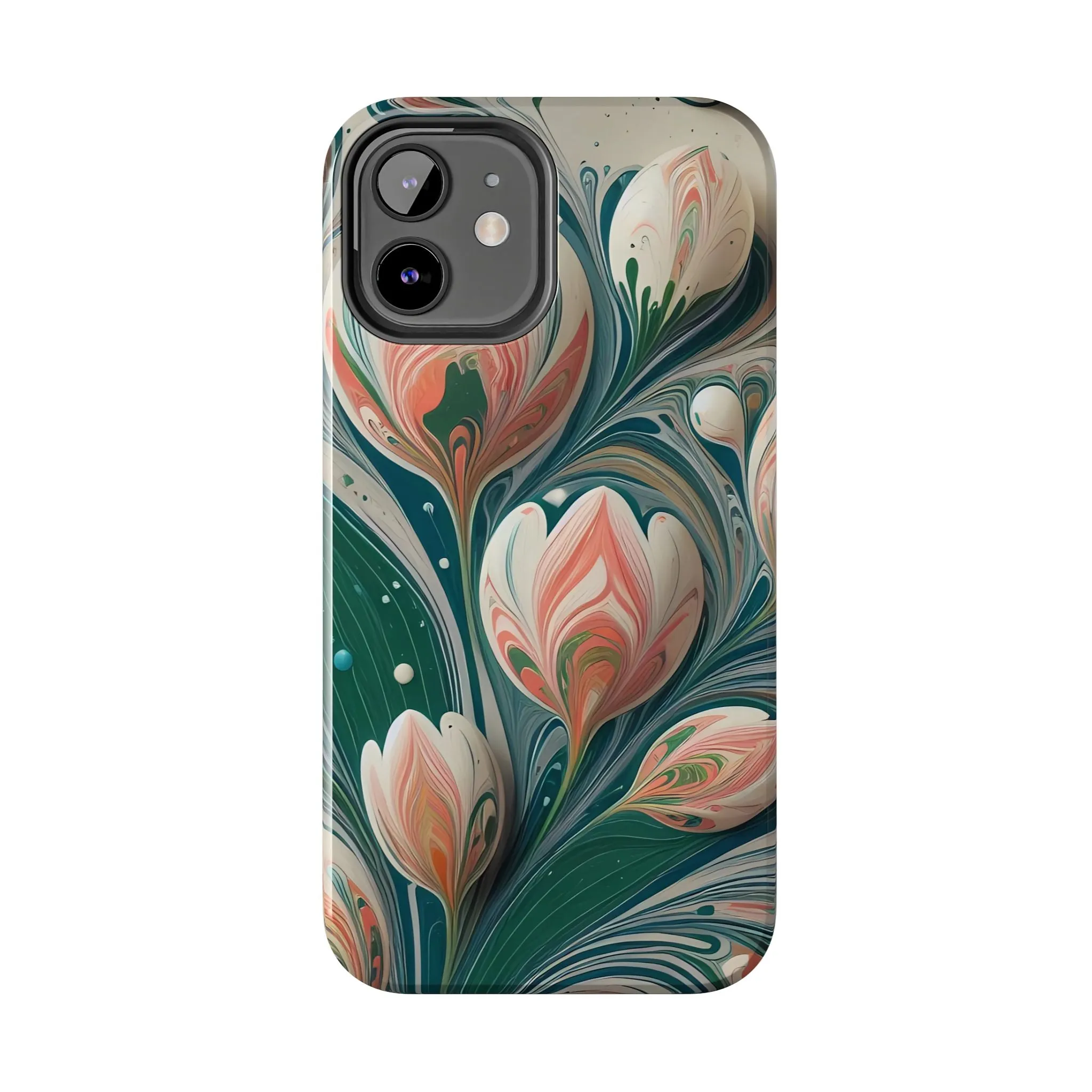 Vibrant Floral Tough Phone Cases - Durable Protection with Artistic Design