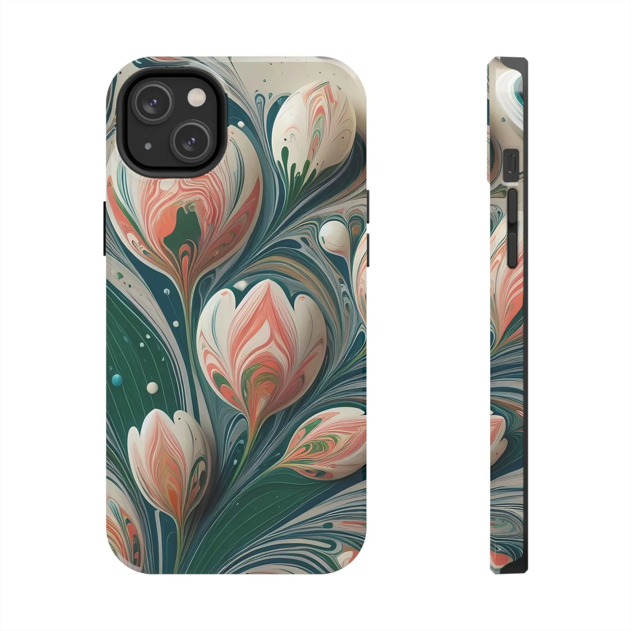 Vibrant Floral Tough Phone Cases - Durable Protection with Artistic Design