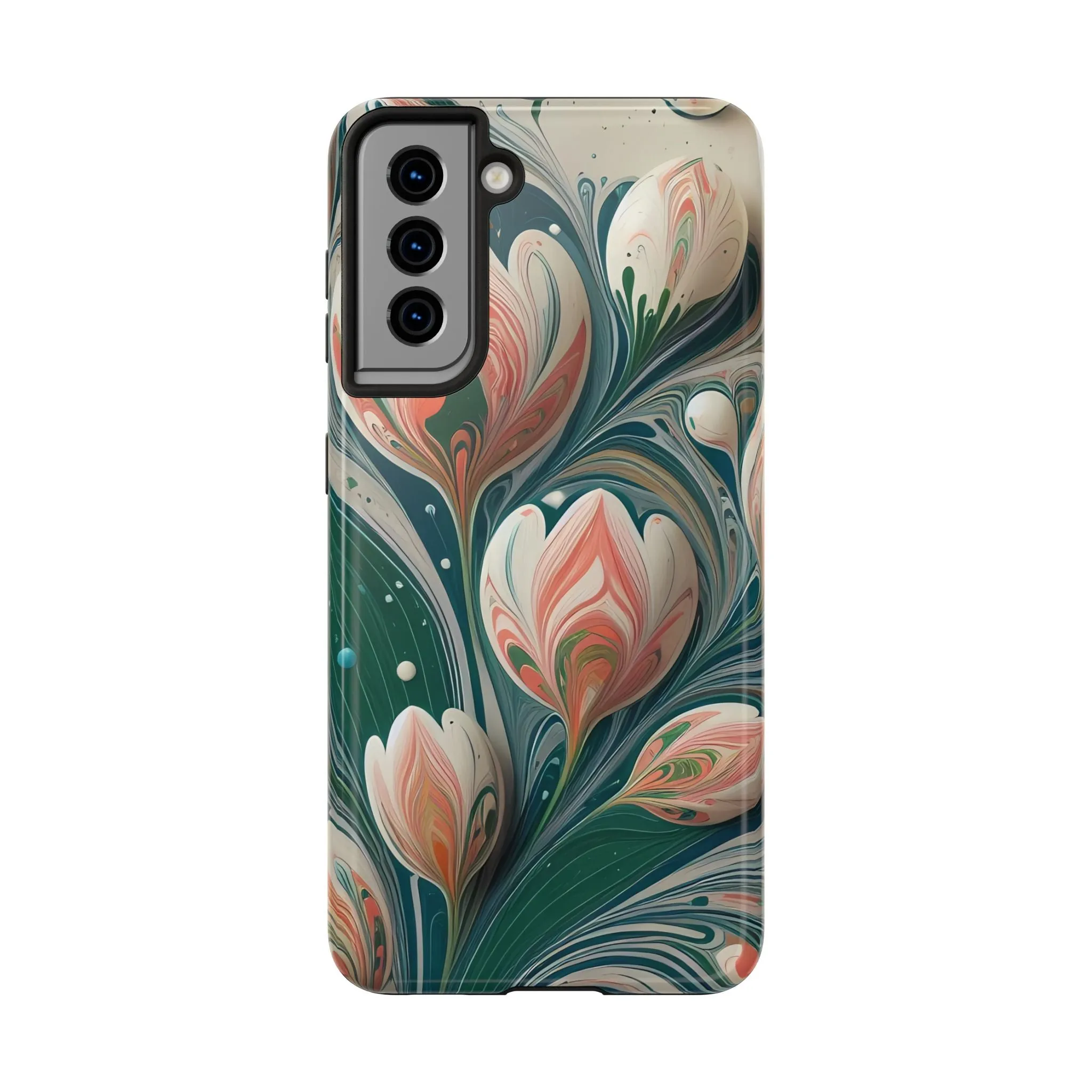 Vibrant Floral Tough Phone Cases - Durable Protection with Artistic Design