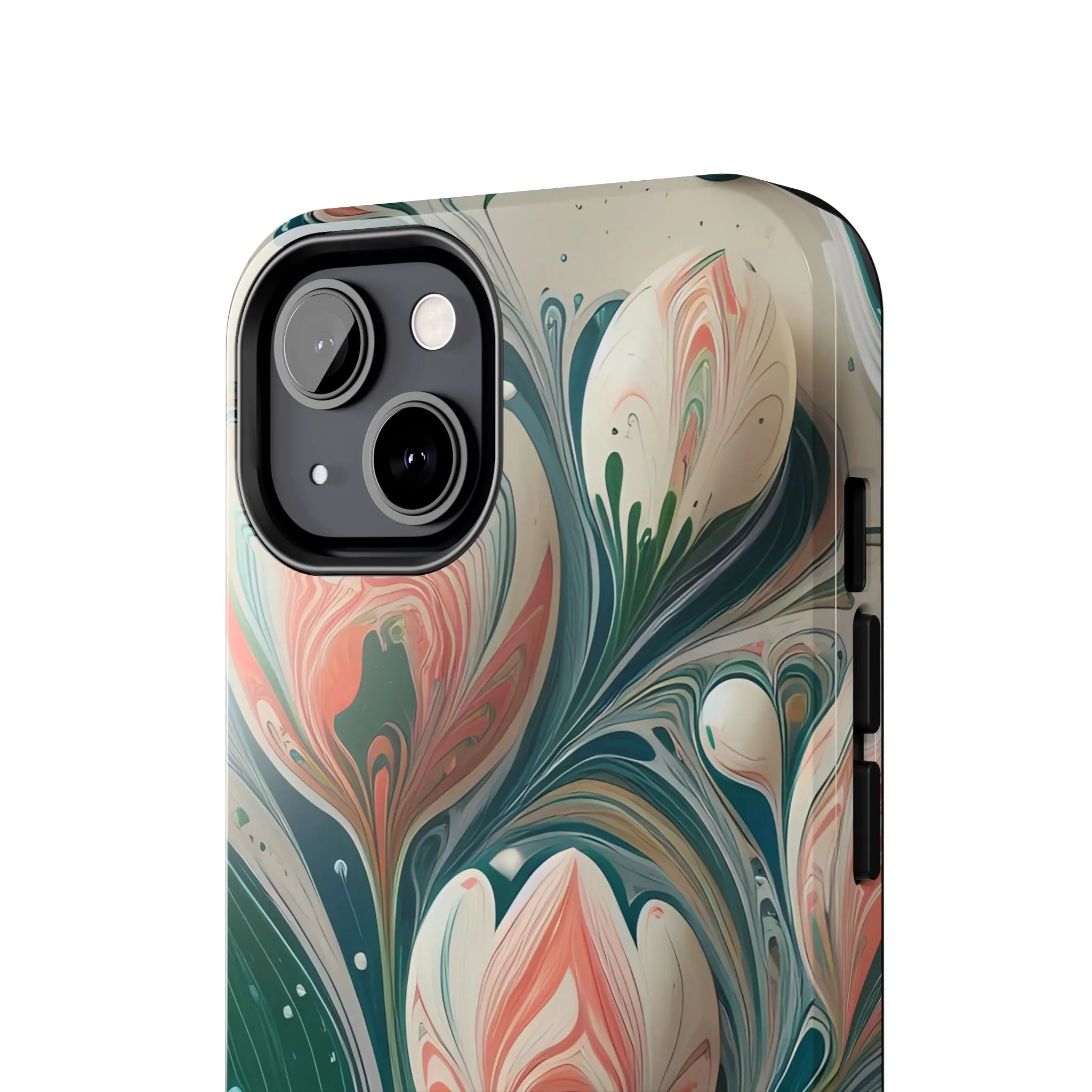 Vibrant Floral Tough Phone Cases - Durable Protection with Artistic Design