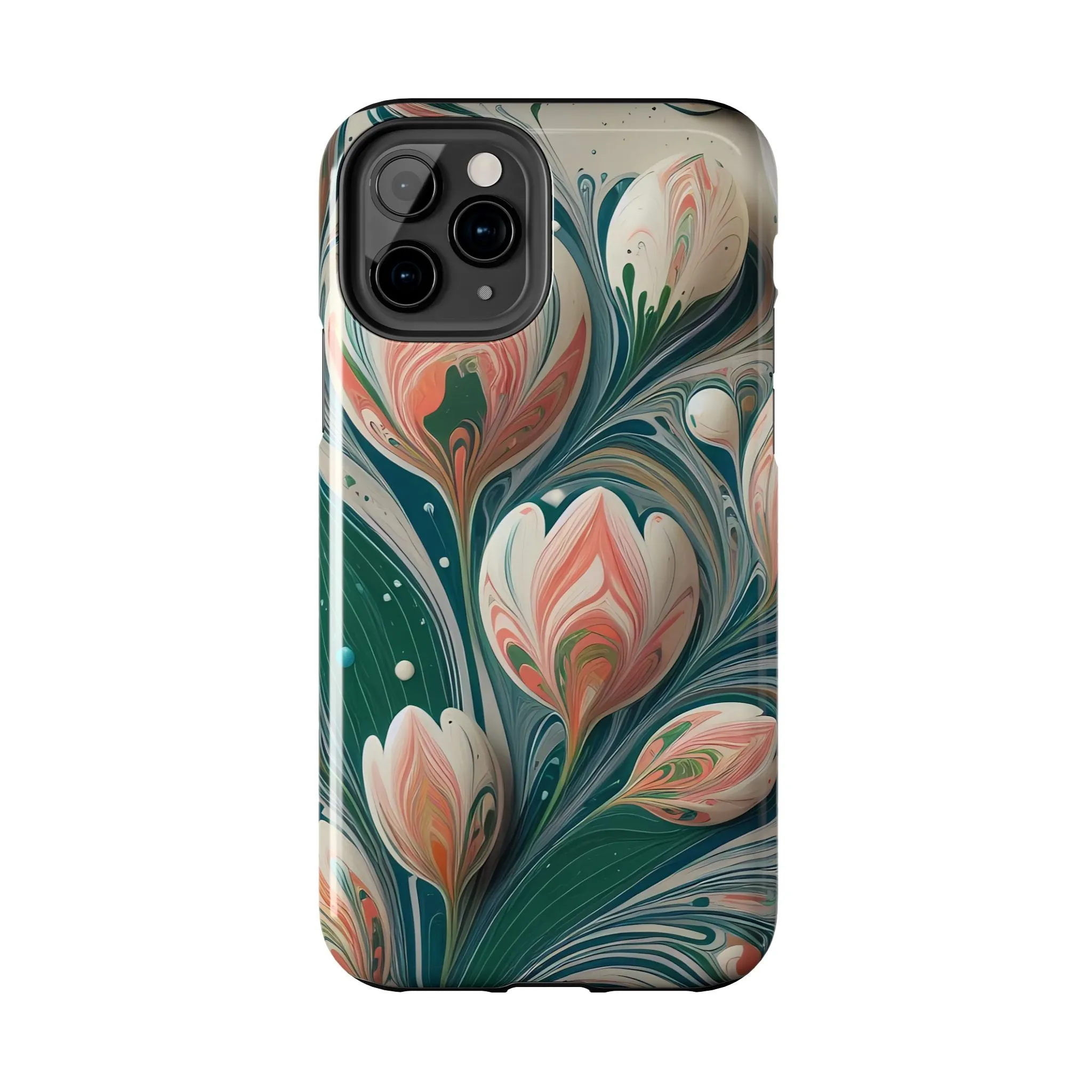 Vibrant Floral Tough Phone Cases - Durable Protection with Artistic Design