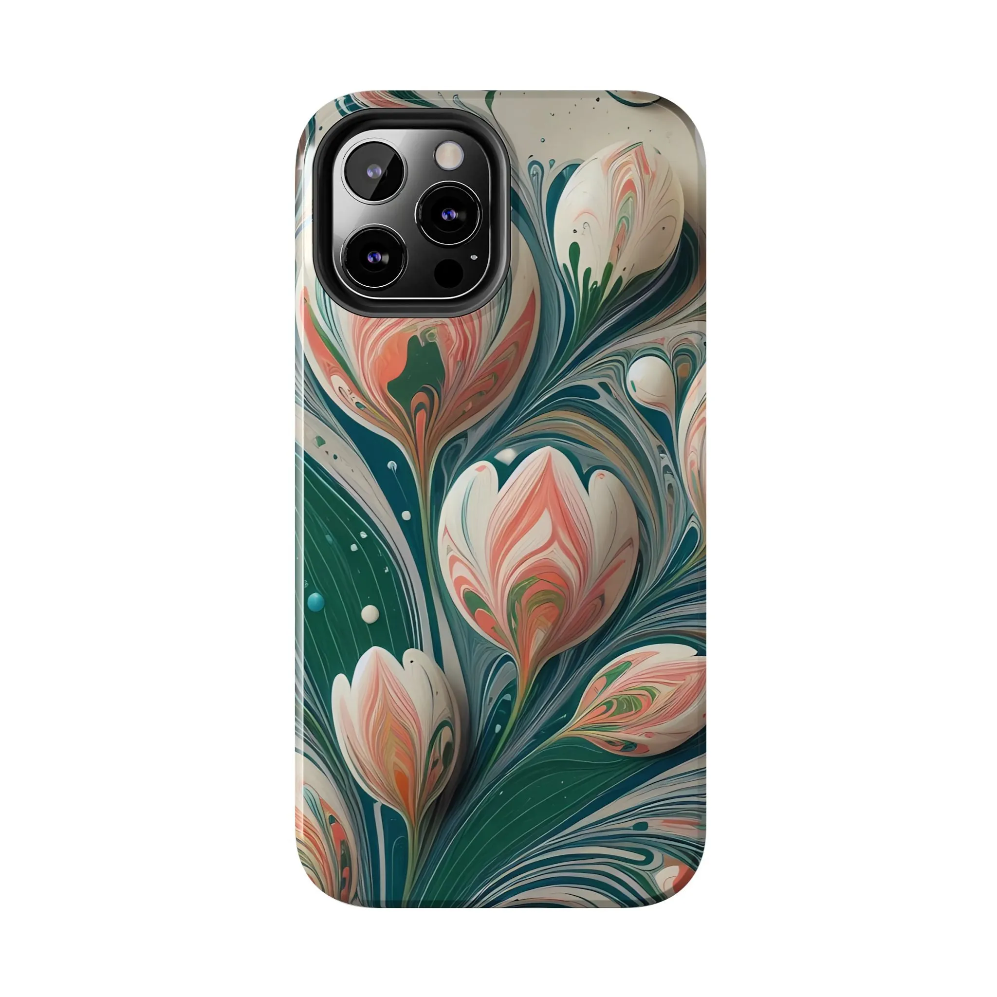 Vibrant Floral Tough Phone Cases - Durable Protection with Artistic Design