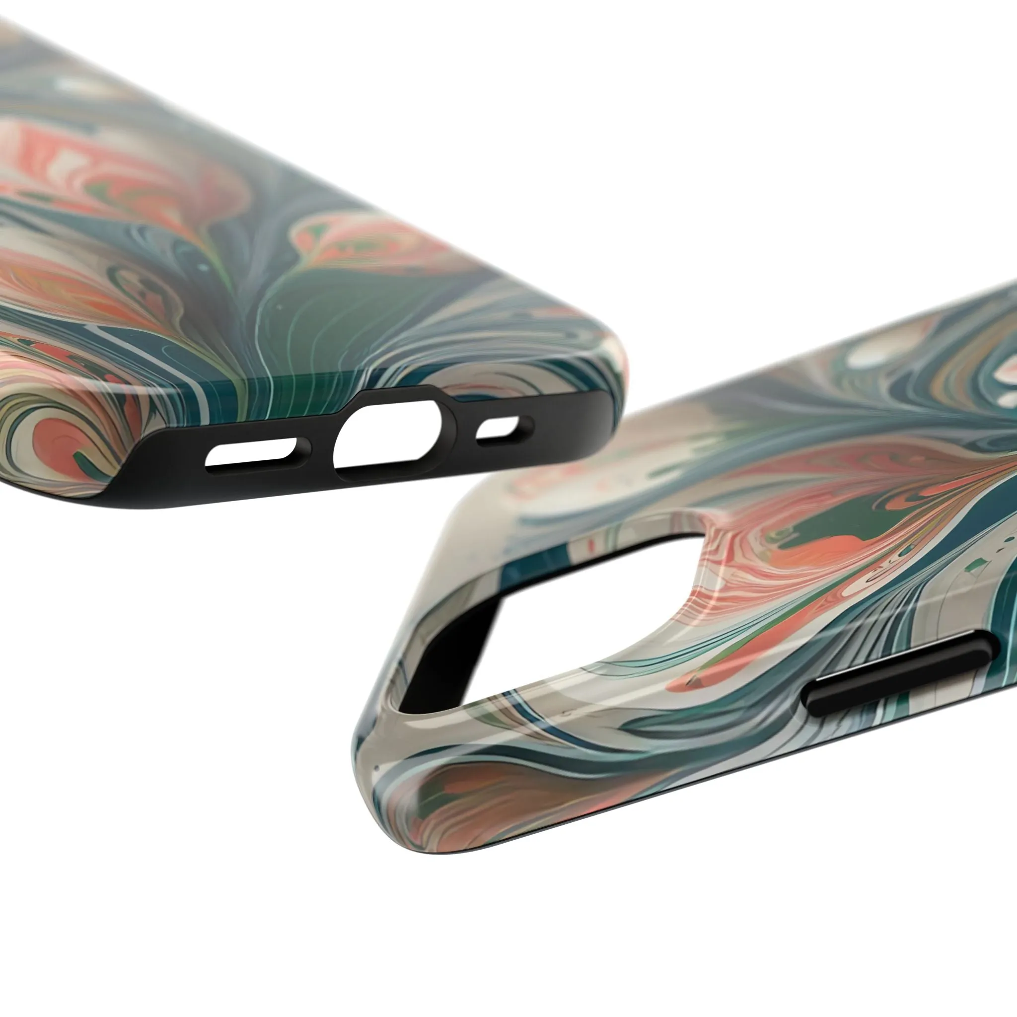 Vibrant Floral Tough Phone Cases - Durable Protection with Artistic Design