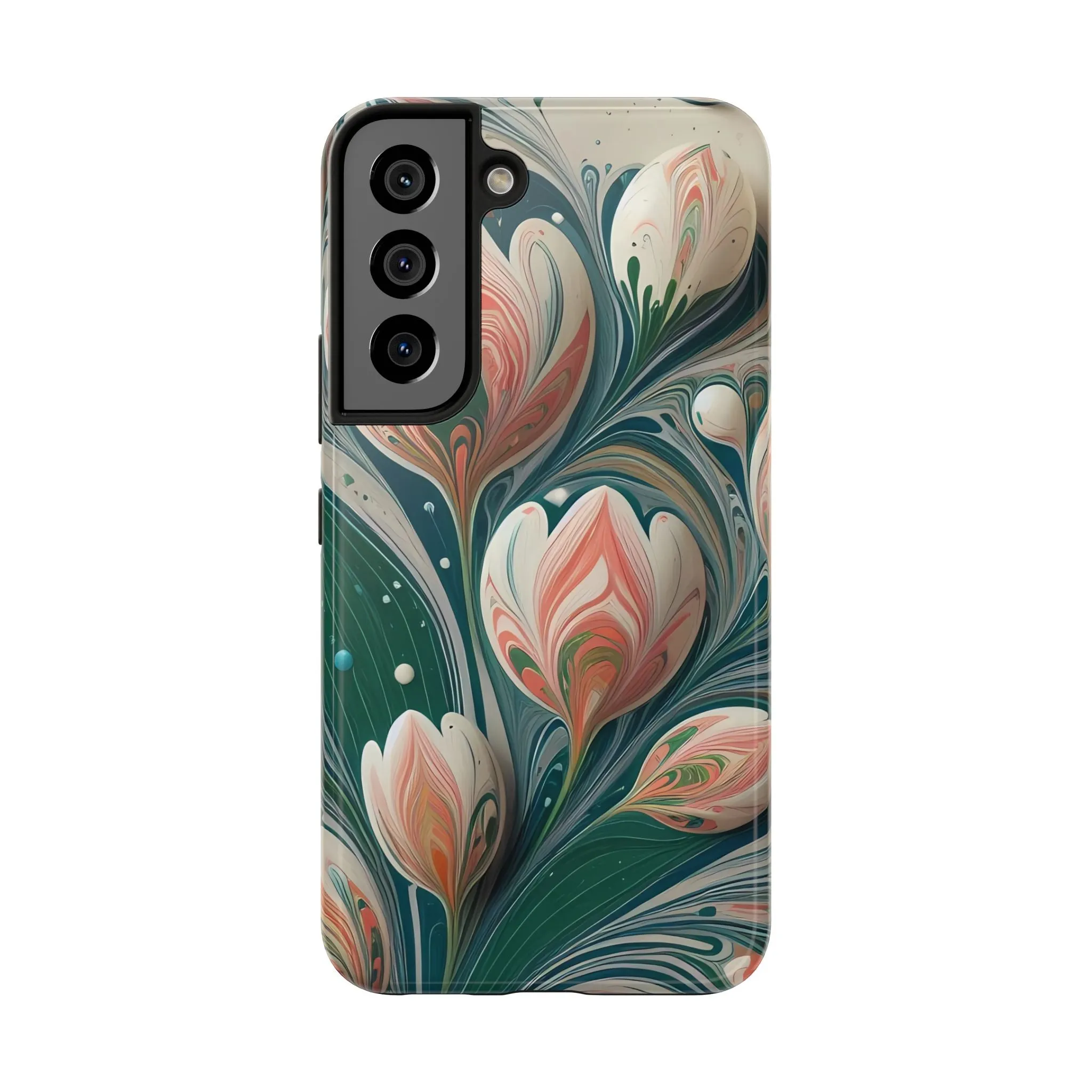 Vibrant Floral Tough Phone Cases - Durable Protection with Artistic Design