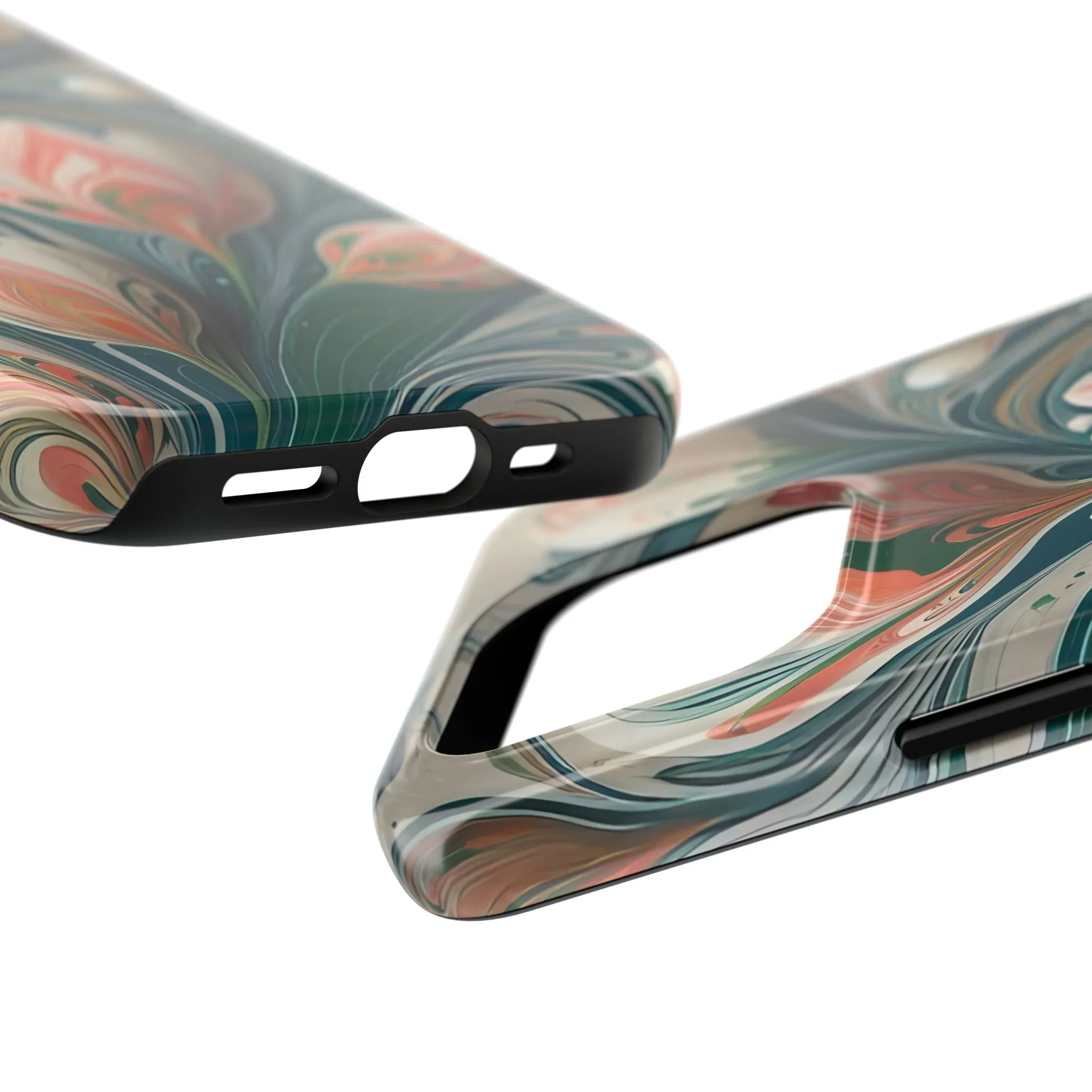 Vibrant Floral Tough Phone Cases - Durable Protection with Artistic Design