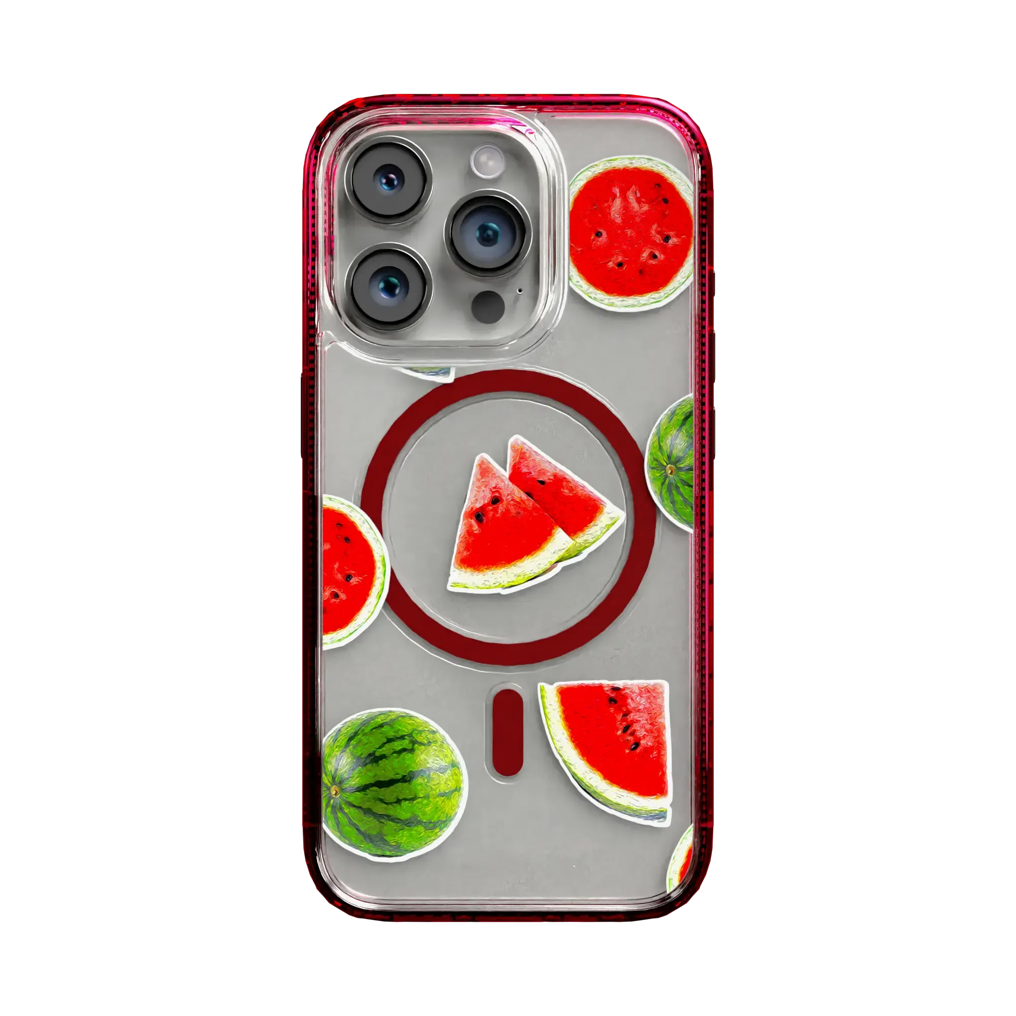 Watermelon Burst | Protective MagSafe Case | Fruits Collection for Apple iPhone 15 Series