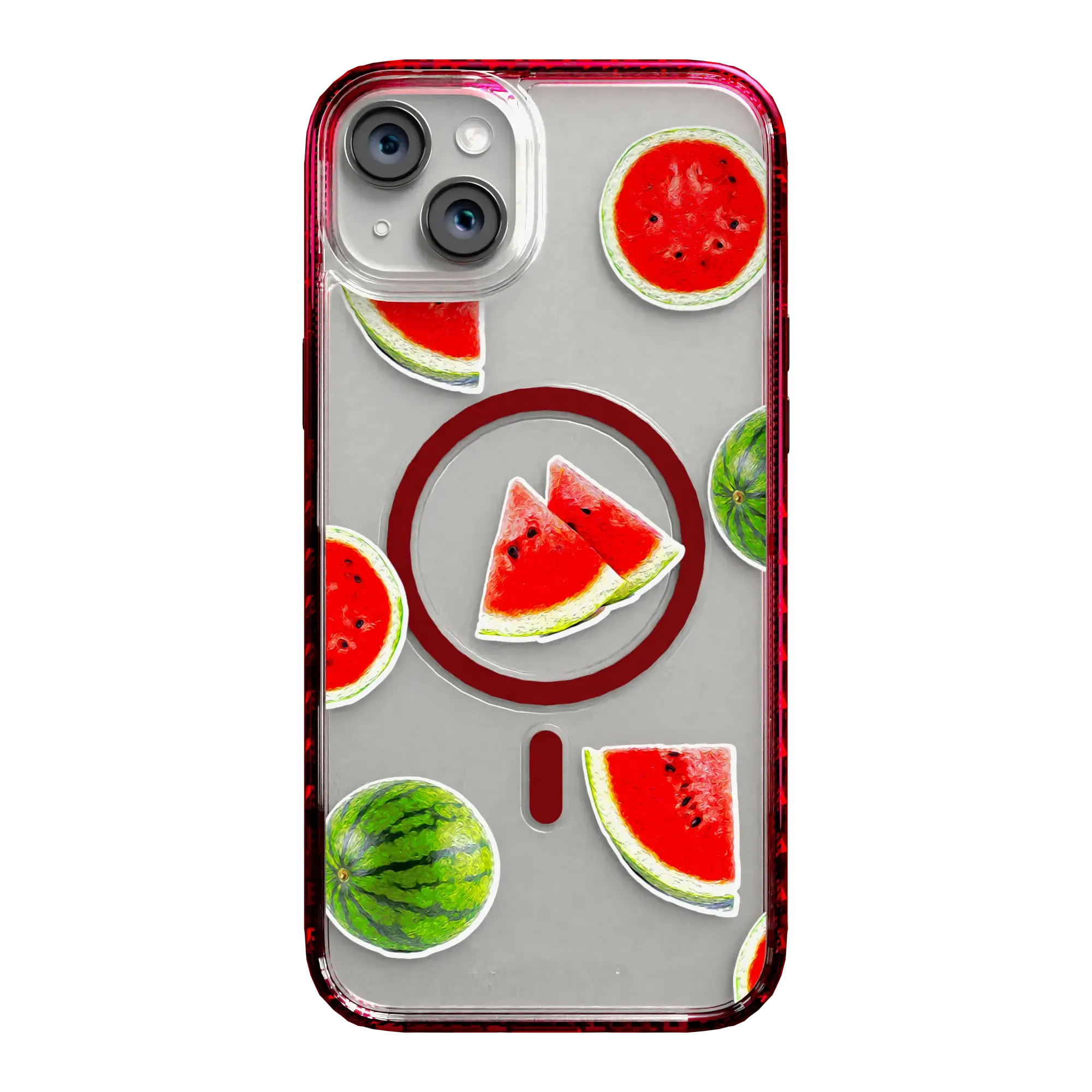 Watermelon Burst | Protective MagSafe Case | Fruits Collection for Apple iPhone 15 Series