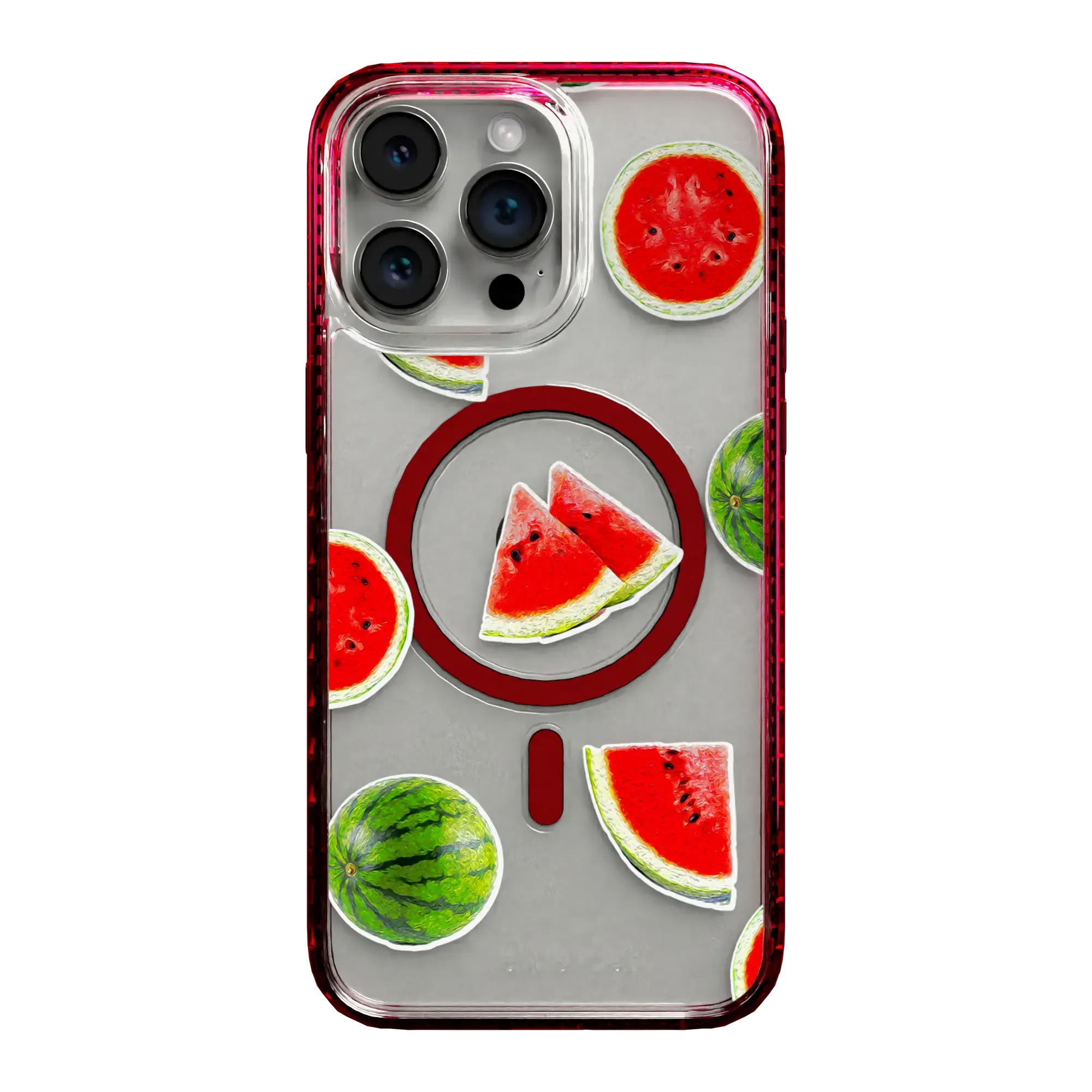 Watermelon Burst | Protective MagSafe Case | Fruits Collection for Apple iPhone 15 Series