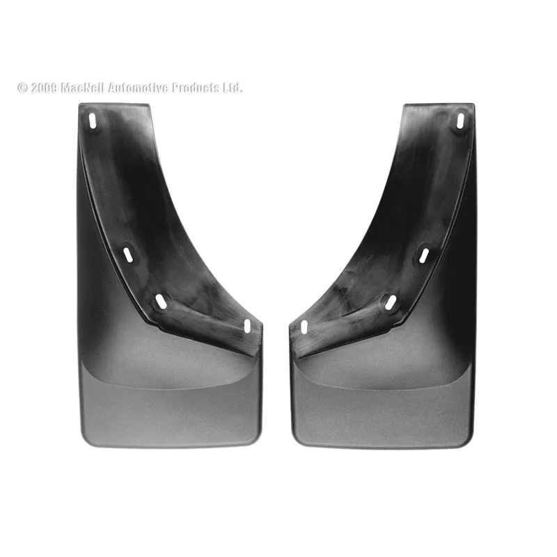 WeatherTech MudFlaps - Front - Black - GM Fullsize Truck 2007-13