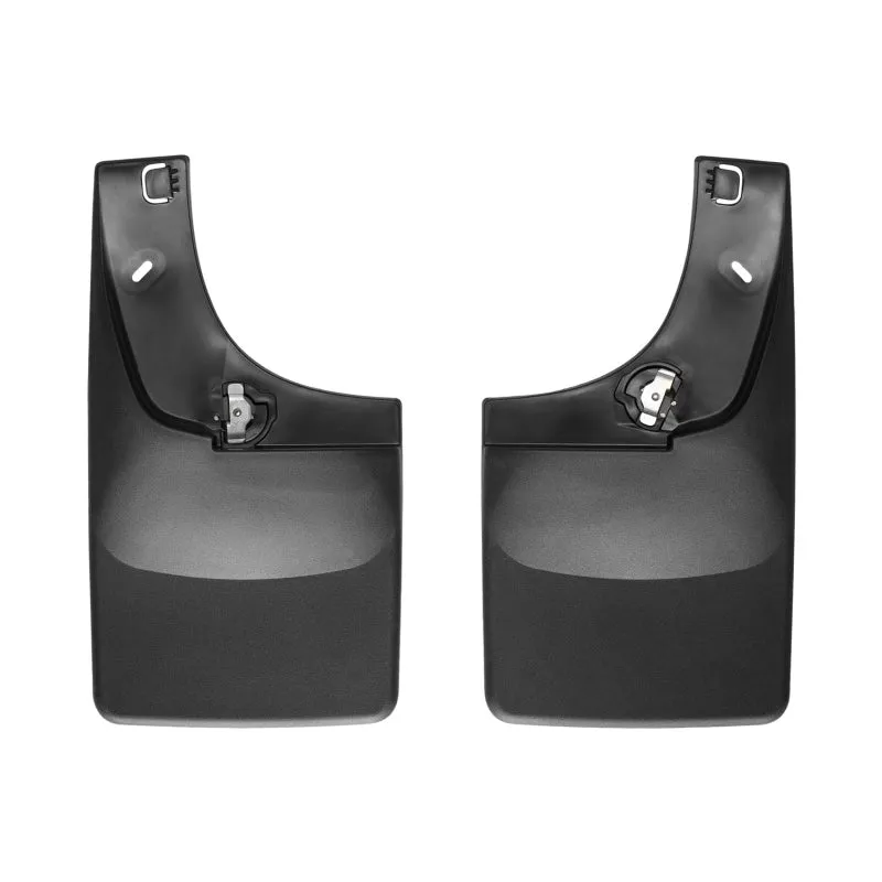 WeatherTech MudFlaps - Front - Black - GM Fullsize Truck 2007-13