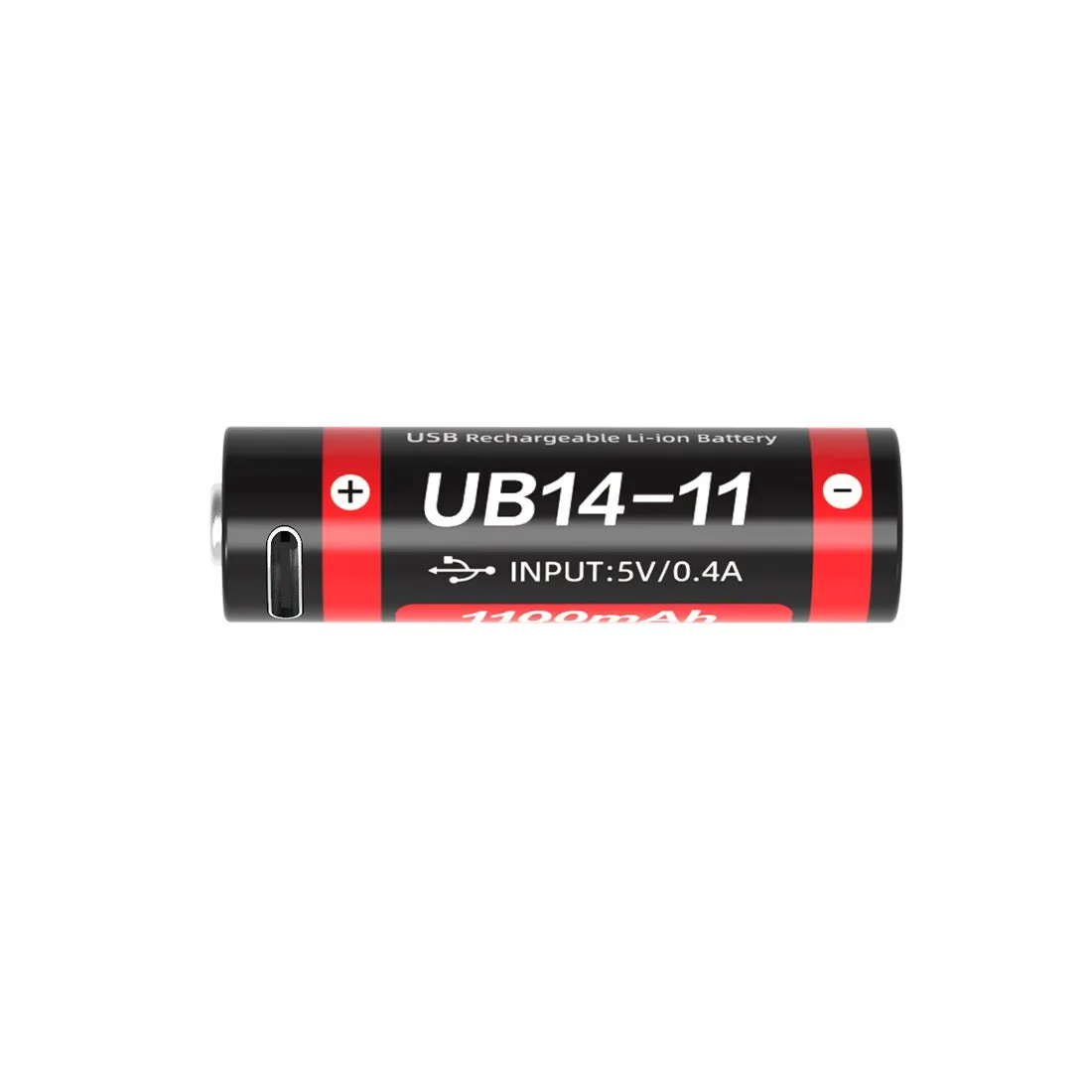 Weltool UB14-11 14500 USB-C Rechargeable Lithium-Ion Battery 1100mAh