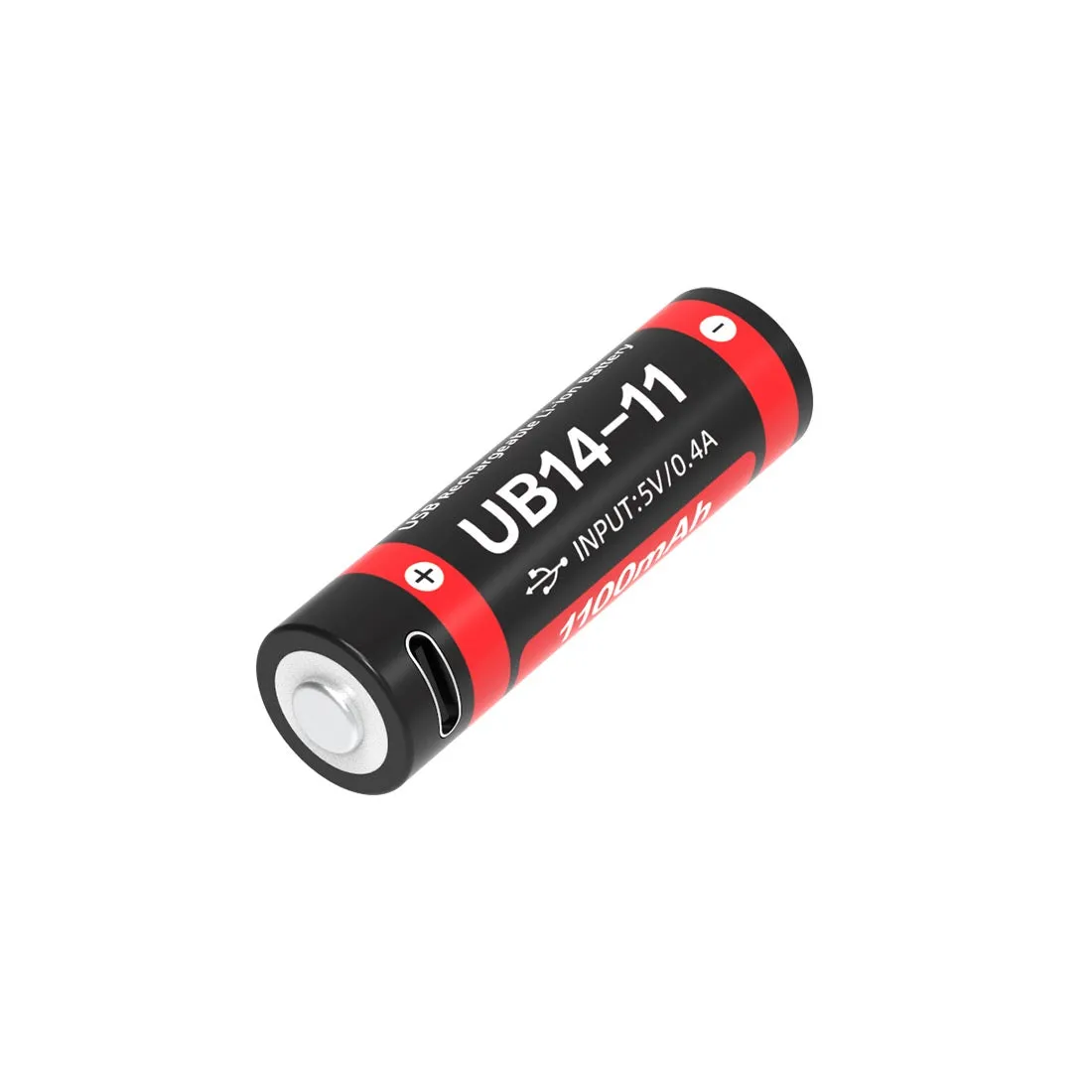 Weltool UB14-11 14500 USB-C Rechargeable Lithium-Ion Battery 1100mAh