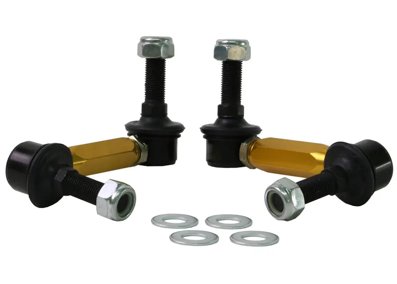 Whiteline Sway Bar End Link Assembly Nissan Elgrand E51 (2002-2010) [100-125mm/ 12mm Ball Stud] Rear - KLC198