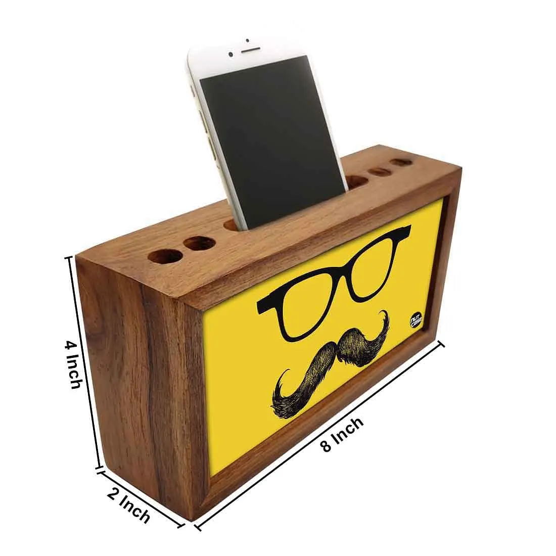 Wood desk organizer Pen Mobile Stand - What ??