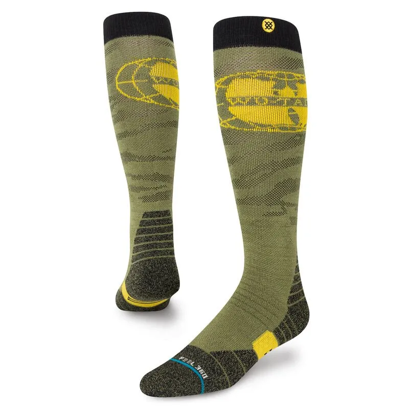 Wu Tang X Stance Performance Wool Snow OTC Socks - Black